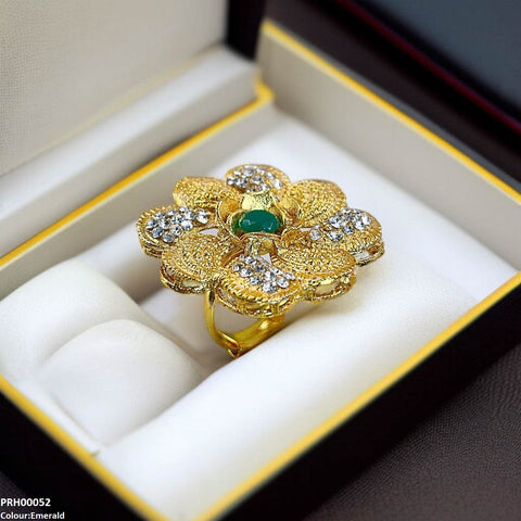 PRH00052 FRN Flower Ring Adjustable - PRH