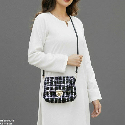 HBGP00043 Jute Crossbody Bag - HBGP