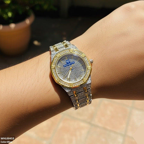 WHL00453 BWS Stone Dial Two Tone Women's Watch - WHL