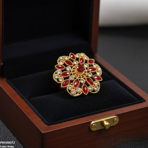 PRH00072 FRN Flower/Tear Ring Adjstable - PRH