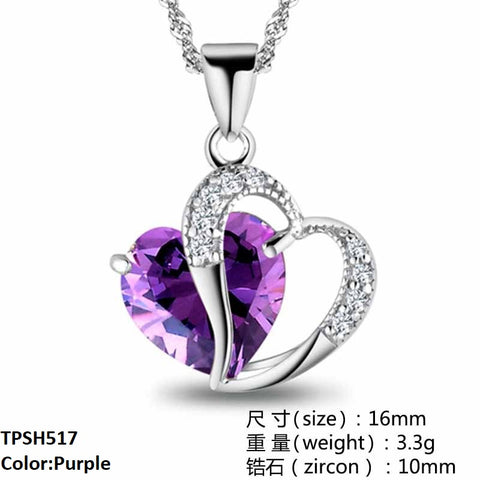 TPSH517 LQP Heart Pendent - CPSH