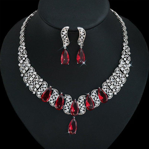 PCKH216 SDQ Oval/Tear Drop Choker Set