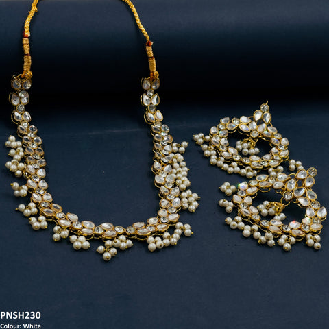 PNSH230 FRN Tear Necklace Set - PNSH