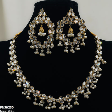 PNSH230 FRN Tear Necklace Set - PNSH
