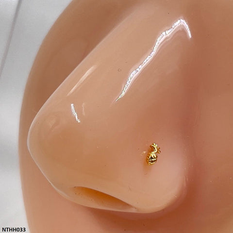 NTHH033 XYL Pineapple Nose Pin - NTHH
