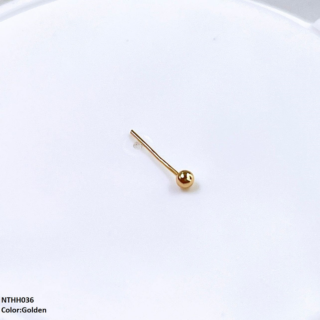 NTHH036 XYL Plain Nose Pin - NTHH