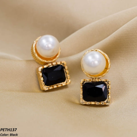 PETH137 SDQ Pearl Cushion Border Tops Pair - PETH