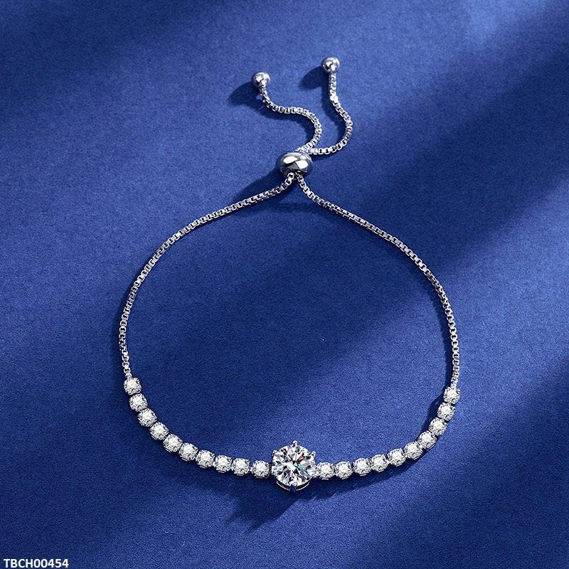 TBCH00454 JJF Imp Round Stone Bracelet - TBCH