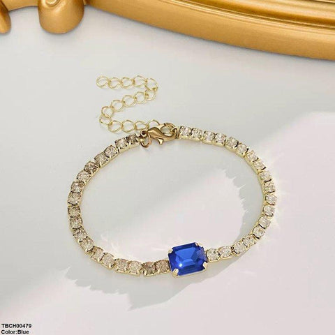 TBCH00479 QWN Square/Round Bracelet Adjustable - TBCH