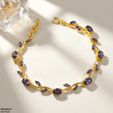 TBCH00578 MSJ Tulip Leaf Bracelet - TBCH