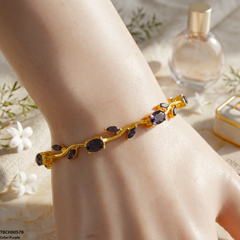TBCH00578 MSJ Tulip Leaf Bracelet - TBCH