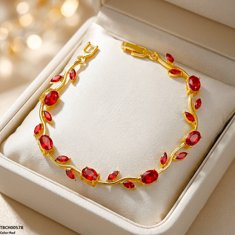 TBCH00578 MSJ Tulip Leaf Bracelet - TBCH