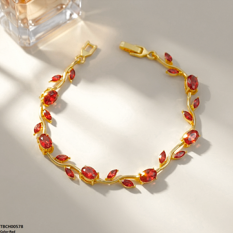 TBCH00578 MSJ Tulip Leaf Bracelet - TBCH
