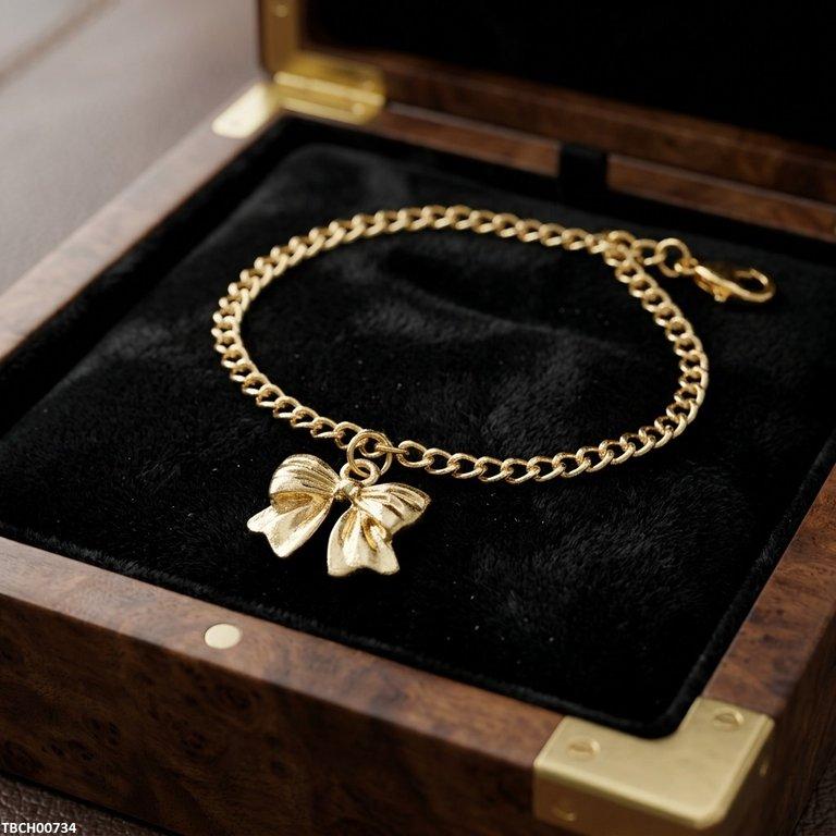 TBCH00734 MZM Stainless Steel Bow Bracelet - TBCH