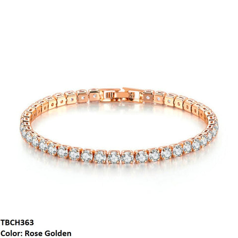 TBCH363 WKO Round Link Bracelet - TBCH