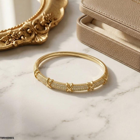 TBRH00601 GXN Cross Design Bracelet Openable - TBRH