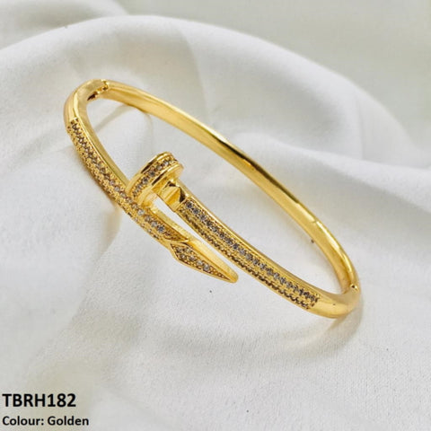 Elevate your style with the TBRH182 GXN Imp Bracelet Openable by TJ Wholesale Pakistan. This fashion-forward accessory is perfect for adding a touch of glamour to any outfit. Made from high-quality materials, it offers the perfect blend of fashion and affordability.