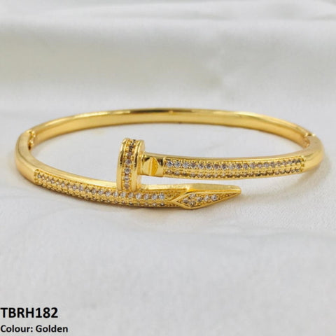 Elevate your style with the TBRH182 GXN Imp Bracelet Openable by TJ Wholesale Pakistan. This fashion-forward accessory is perfect for adding a touch of glamour to any outfit. Made from high-quality materials, it offers the perfect blend of fashion and affordability.
