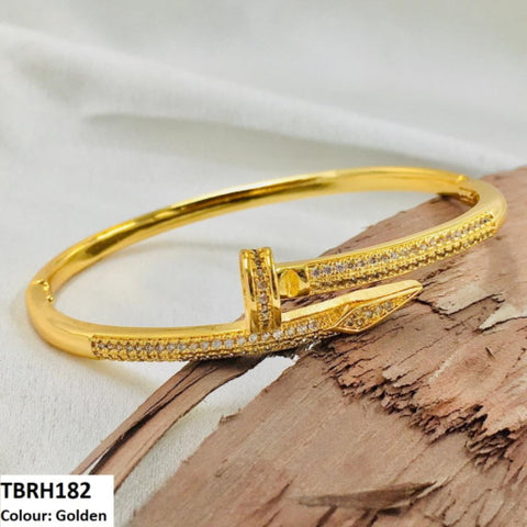 Elevate your style with the TBRH182 GXN Imp Bracelet Openable by TJ Wholesale Pakistan. This fashion-forward accessory is perfect for adding a touch of glamour to any outfit. Made from high-quality materials, it offers the perfect blend of fashion and affordability.
