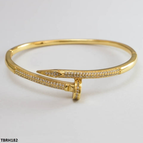 Elevate your style with the TBRH182 GXN Imp Bracelet Openable by TJ Wholesale Pakistan. This fashion-forward accessory is perfect for adding a touch of glamour to any outfit. Made from high-quality materials, it offers the perfect blend of fashion and affordability.