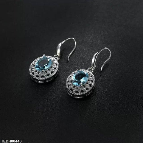 TEDH00443 YLE Oval Drop Earrings - TEDH