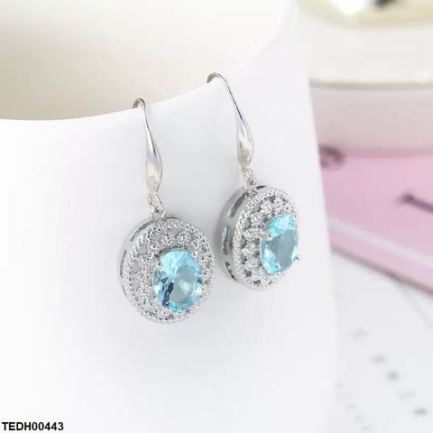 TEDH00443 YLE Oval Drop Earrings - TEDH
