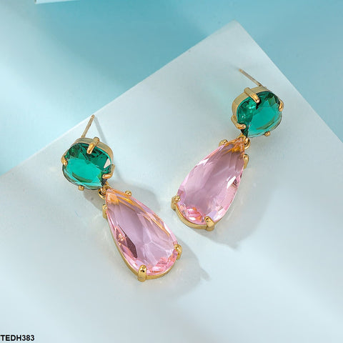 TEDH383 YLE Pear Drop Ear Pair - TEDH