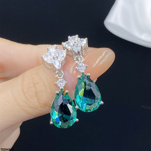 TEDH398 KRL Imp Tear Drop Earrings - TEDH