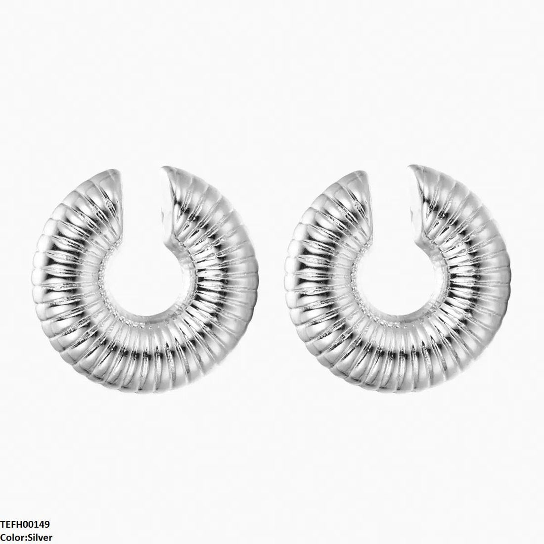 TEFH00149 QWN Stainless Steel Ear cuff Single - TEFH