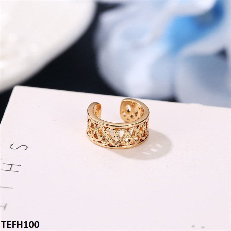 TEFH100 QWN Antique Ear Cuff Single - TEFH