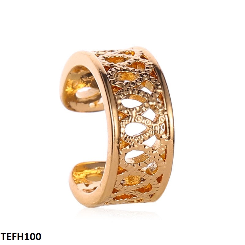 TEFH100 QWN Antique Ear Cuff Single - TEFH