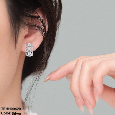 TEHH00429 BLX Oval Layer Hoops Pair - TEHH