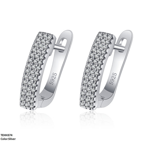 TEHH374 BLX Stick Ear Hoops Pair -CEHH