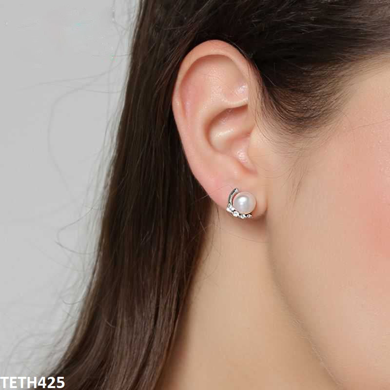 TETH425 KRL Imp Round Pearl Tops - TETH