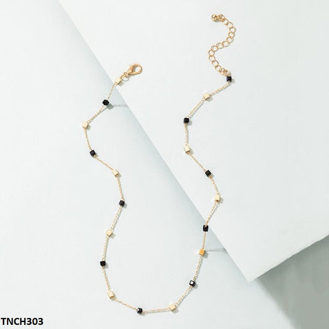 TNCH303 YYE Square Plain Chain Necklace - TNCH