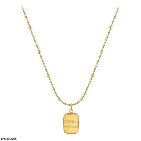 TPSH00644 DGF Stainless Steel Rectangle Pendent - CPSH