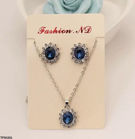 TPSH241 SDQ Oval Tops Pendant Set - CPSH