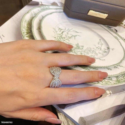 TRSH00762 CSH Tied Wth Sparkle Ring - TRSH
