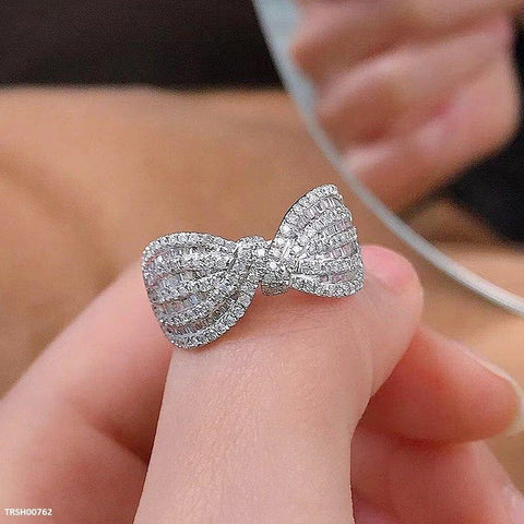 TRSH00762 CSH Tied Wth Sparkle Ring - TRSH