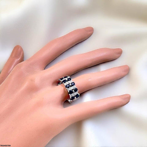 TRSH00799 YLE Double Oval Ring - TRSH