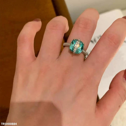 TRSH00884 GWH CrossOver stone ZIRCON Ring Adjustable - TRSH