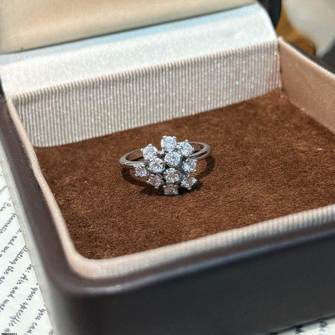 TRSH00921 CJD Flower Ring Adjustable - TRSH