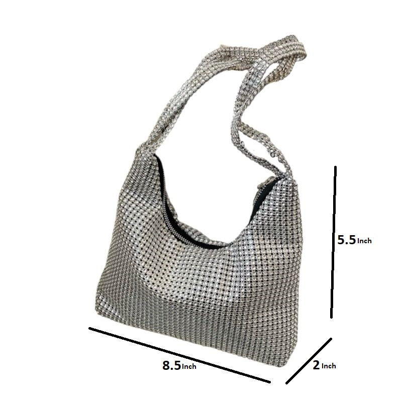 HBGH149 BBM Rhinestones Clutch Bag - HBGH
