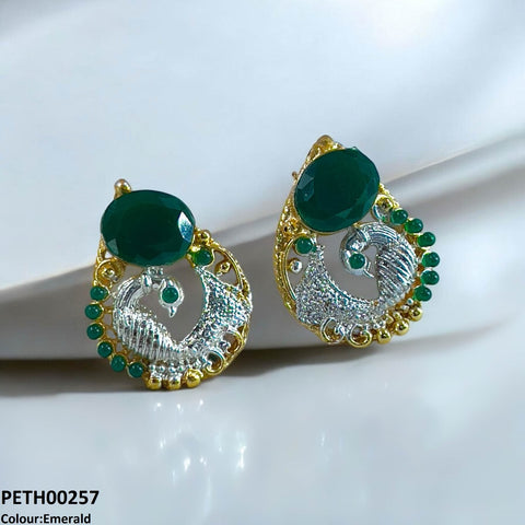 PETH00257 SDQ Trendy Round Oval Tops Pair - PETH