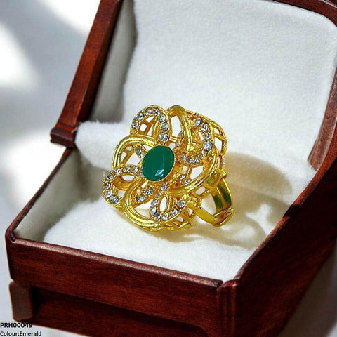 PRH00049 FRN Flower Ring Adjustable - PRH