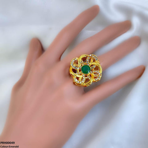 PRH00049 FRN Flower Ring Adjustable - PRH