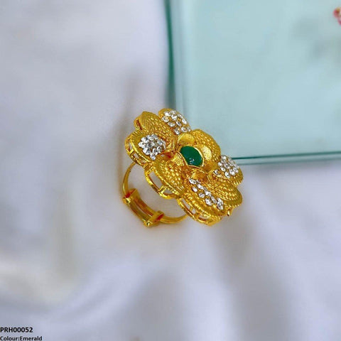 PRH00052 FRN Flower Ring Adjustable - PRH