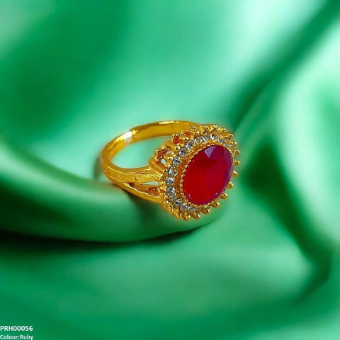 PRH00056 FRN Round Sunburst Ring - PRH
