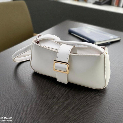 HBGP00033 Midnight Buckle Armpit Ladies Hand Bag - HBGP