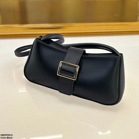 HBGP00033 Midnight Buckle Armpit Ladies Hand Bag - HBGP